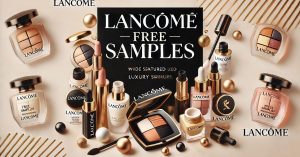 Como solicitar uma amostra grátis da Lancôme