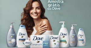 Como solicitar uma amostra grátis da Dove