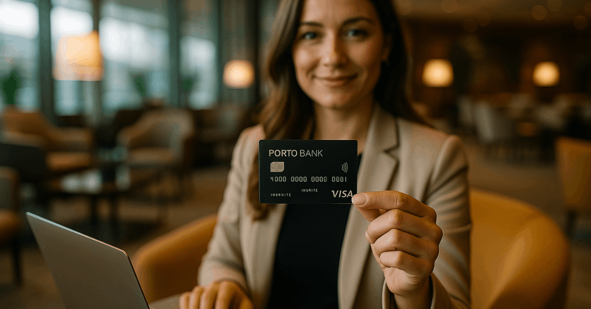 Cartão Porto Bank Visa Infinite: Veja como solicitar e ter acesso à Sala VIP
