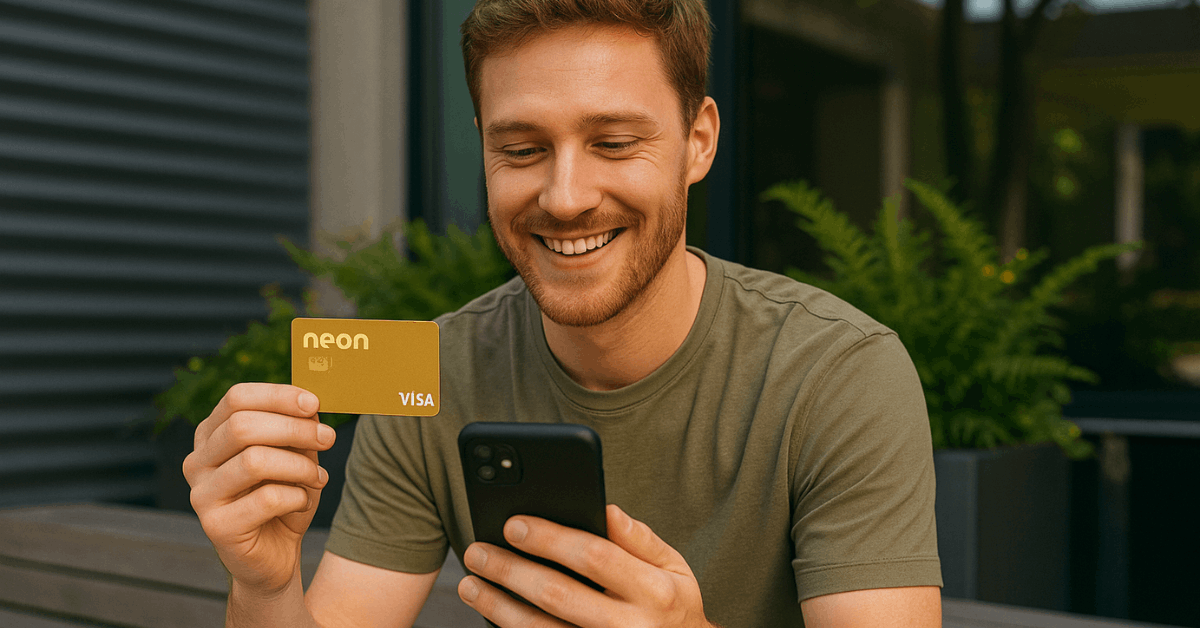 Cartão Neon Visa Gold: Veja Como Solicitar um Cartão Digital, Moderno e Sem Anuidade