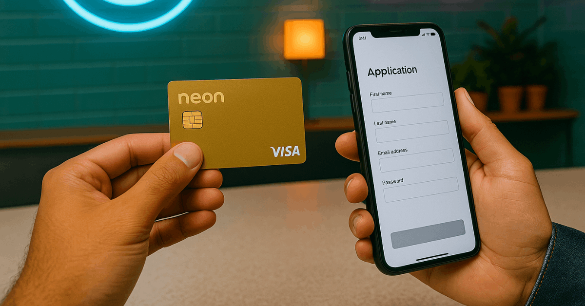 Cartão Neon Visa Gold: Veja Como Solicitar um Cartão Digital, Moderno e Sem Anuidade